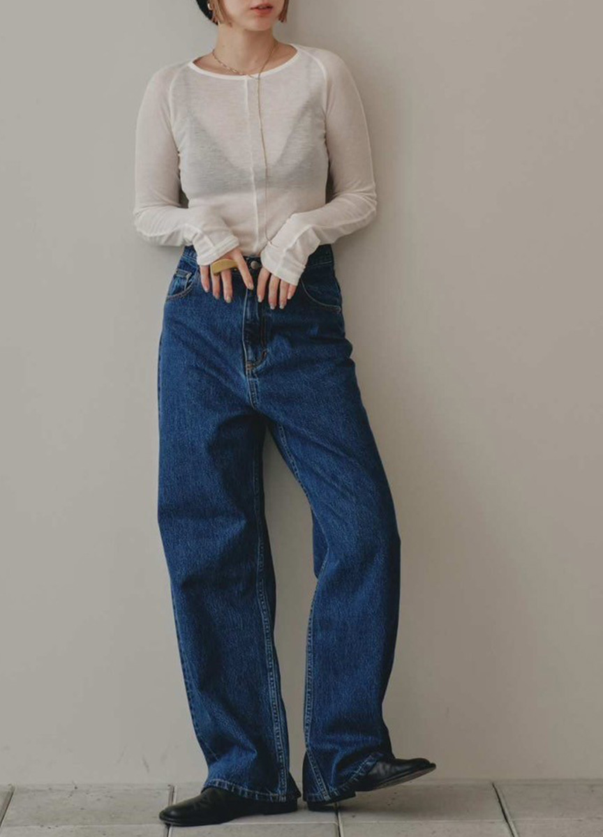 Cary's Denim 直筒牛仔褲